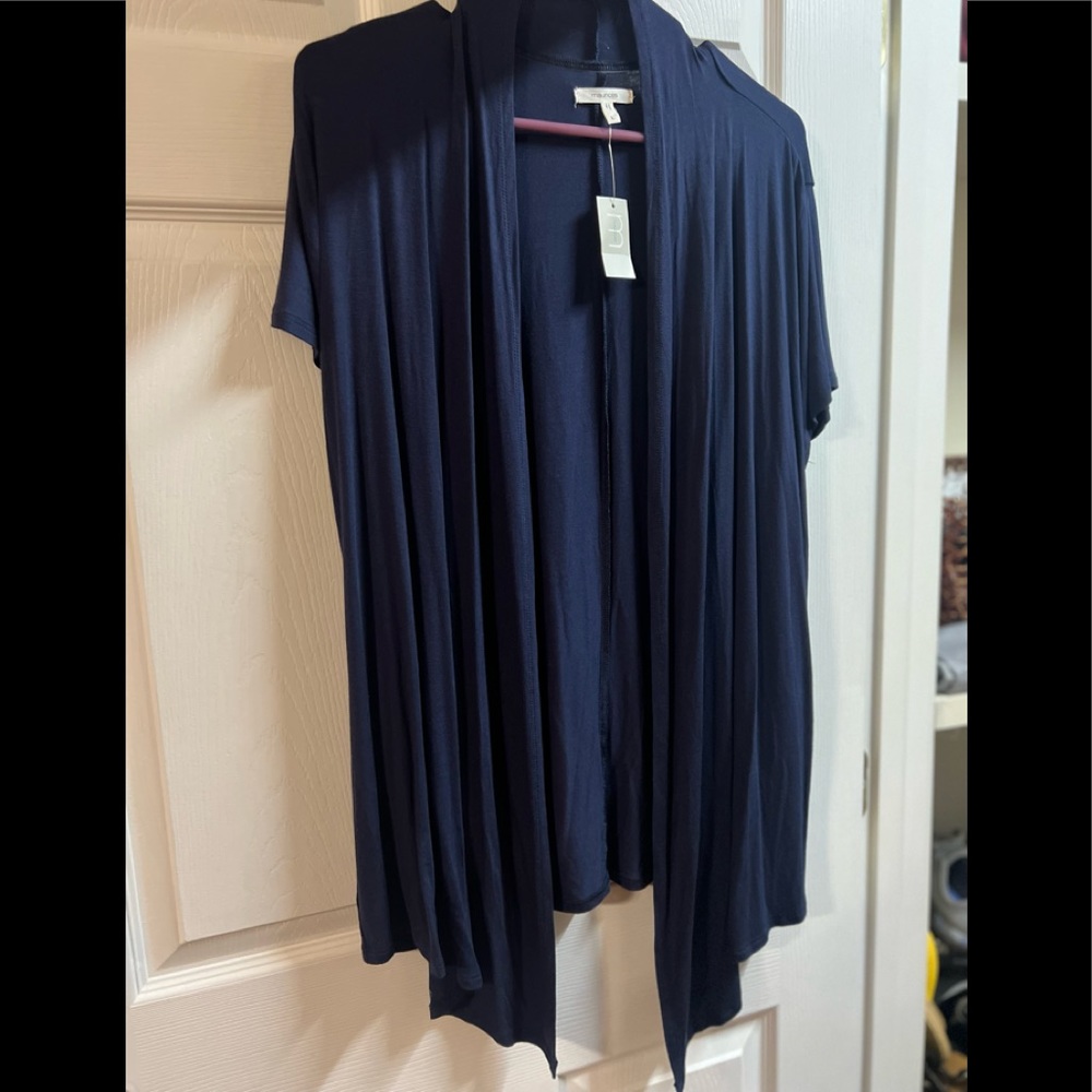 Maurices Shrug cover up Navy